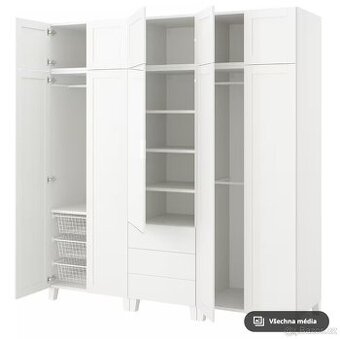 Šatní skříň IKEA - 220x220x60