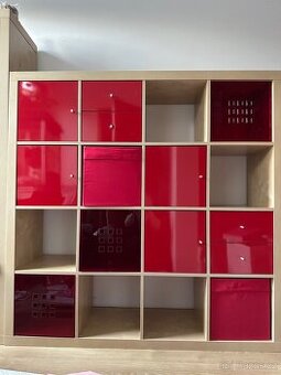 Kalax červené šuplíky a boxy