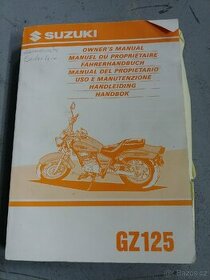 Uživatelská příručka Suzuki Gz 125 - 1