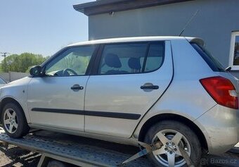 nd ze škoda fabia 2, 1.2.HTP 44kW, stříbrná