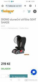 Sluneční stříška Seat Shade Diono