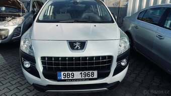 Peugeot 3008 1,6i 115KW benzin CZ 2012 najeto 120.000km