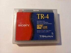Historické přislušenství PC- datová páska SONY TR-4 (4/8GB)