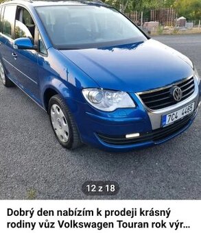 Prodám Volkswagen Touran