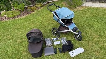 Kočárek Thule Urban Glide 2 Majolica Blue + korba a přísl.