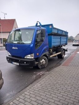 Kontejnerová dopravy, odvoz suti, odvod odpadu.