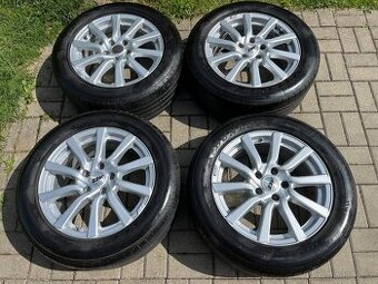 4x alu disky 5x114 R17, letní pneu