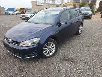 VW GOLF 7  Variant 4motion 1.6tdi, př.6r.manuál, r.v.2016.