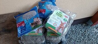 Materiál na pelíšek pro hlodavce