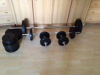 Sestavička: fitness sada 85kg za 3790,-
