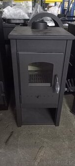 Krbová kamna NERA šedá 6,5 kW