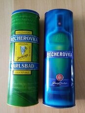 Plechové dózy Becher