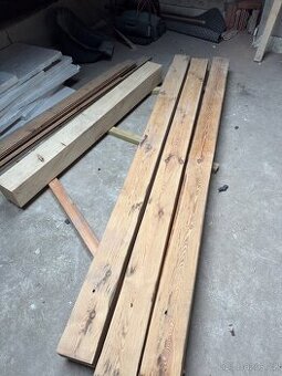 Trámy 13x11x 235 cm 3 kusy staré, suché