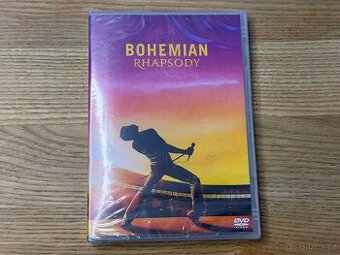 NOVÉ DVD Bohemian Rhapsody, dabing + titulky, ČSFD 87 %