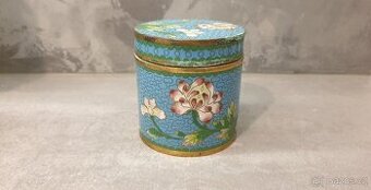 Tabáková dóza - cloisonné