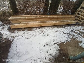 Trámky 6,5 x 9 x 600 cm.