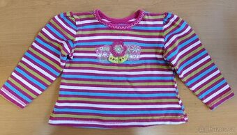 Tričko s dlouhým rukávem, 1,5-3 roky, vel. 86