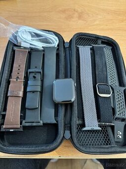 Prodám Apple Watch Series 8 45 mm – nerezová ocel