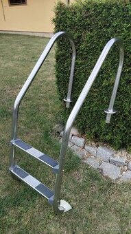 Prodám nerezové schody do bazénu