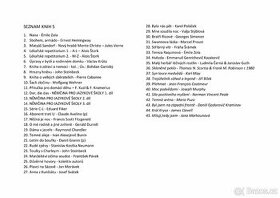 205 kusů knih - romány, detektivky, různé