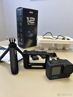 Gopro Hero 12 Black + Stativ + Media Pod