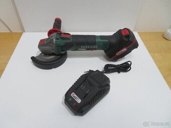 Aku úhlová bruska Parkside PWSA 20-Li D4 + baterie 4.0Ah