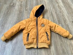 Chlapecká zimní bunda, blikací nápis - 1