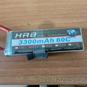 Balancer + baterie LiPo 3300mAh - 1