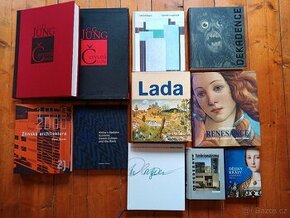 Knihy, Jung, Kupka, Lada, Eco, architektura, dekadence