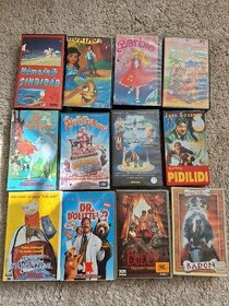 VHS 12 ks pohádky