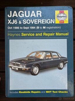 JAGUAR XJ40 XJ6 SOVEREIGN originální montážní manual