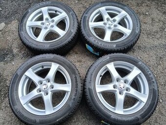 Prodám sadu ALU kol Borbet 205/55R16 zimní