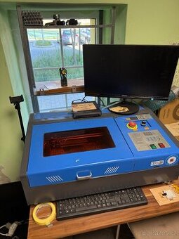 Co2 laser K40 včetně kompresoru a cerpadla - 1