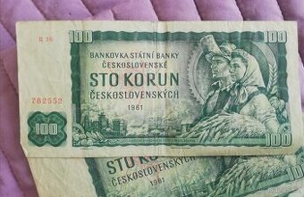 100 korunáčky 1961 - 1