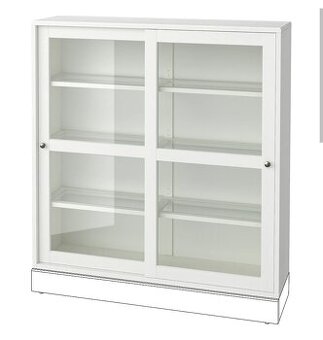 Skleněná vitrína HAVSTA, Ikea