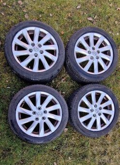 Mazda 6 - 4 x Originání 17" alu kola - Letní pneu