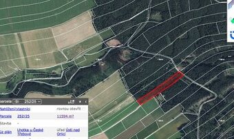 Prodej lesa k.ú. Lhotka u České Třebové