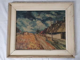 Maurice Vlaminck: Hutten am Strassenrand - 1