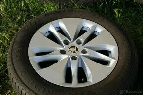 hezka original alu kol Skoda R16 s pneu take Seat VW Audi -