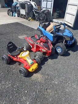 Dětská elektrická bugina 4x4, čtyřkolka, šlapadlo