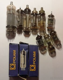 Staré elektronky 12 kusů.