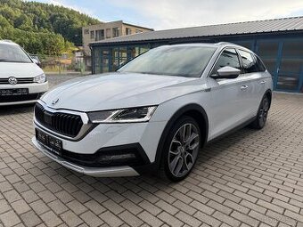 Škoda OCTAVIA IV SCOUT 2.0 TDi 4x4 MATRIX PANORAMA KAMERA