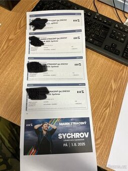 Marek Ztracený. Vstupenky na koncert na Sychrově 1.8.2025