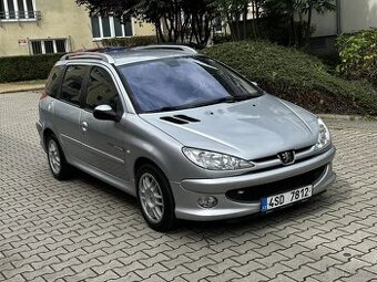 Peugeot 206 SW 1.6 HDi 80kW Quiksilver Klima Tažné ALU kola