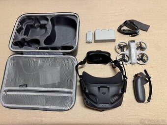 DJI Neo, 4x baterie, kufr, virtuální brýle, knipl, dock
