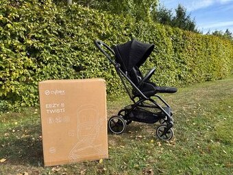 Kočárek Cybex eezy s twist 2+ 2022 moon black frame