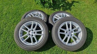 Kompletní sada kol se zimními pneu. 235/55/27. ET 52.5. - 1