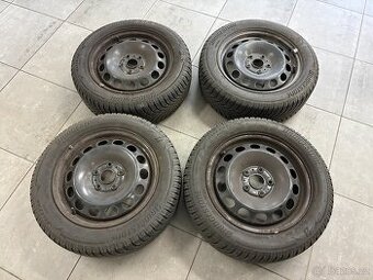 Zimní pneu + plechový disk Škoda Octavia, cena za 1 ks