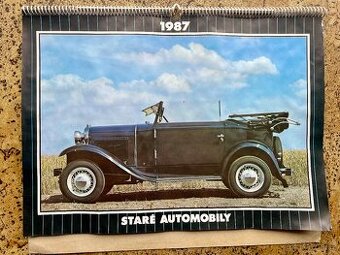 Kalendář autovetranu 1987