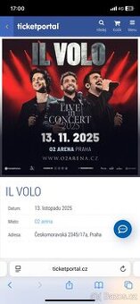 IL VOLO  praha 13.11.2025